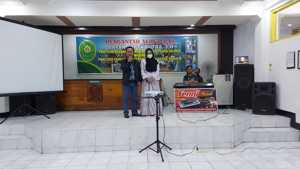 Pengantar Alih Tugas Bapak SAPTA PUTRA, S.H